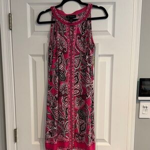 Inc international concept Pink Paisley Dress